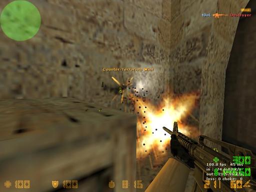 Half-Life: Counter-Strike - Теория прострела: de_dust2