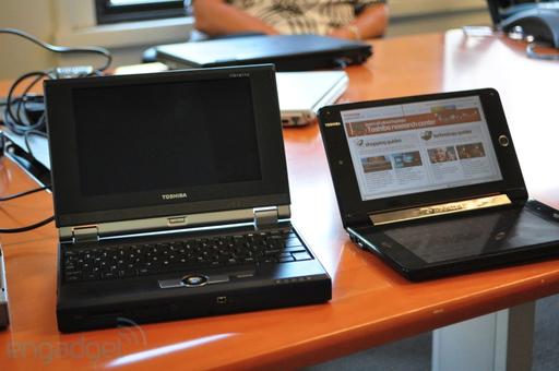 Новости - Toshiba Libretto W100 - ультракомпактный 7-дюймовый нетбук