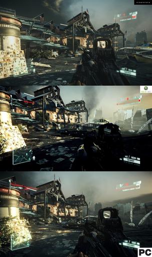 Crysis 2 - Crysis 2 DEMO PC vs XBOX 360 vs PS3